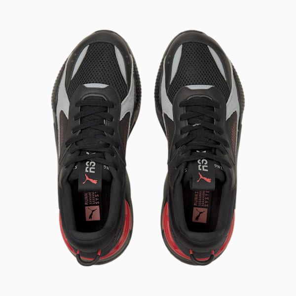 RS-X Reinvention Sneakers, Puma Black-High Risk Red, extralarge-IND