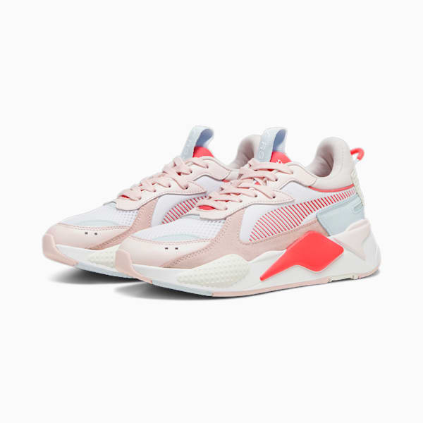 RS-X Reinvention Unisex Sneakers, PUMA White-Frosty Pink, extralarge-IDN