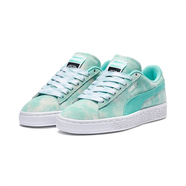 PUMA x DIAMOND SUPPLY CO. Suede Sneakers JR, Diamond Blue-Diamond Blue, extralarge