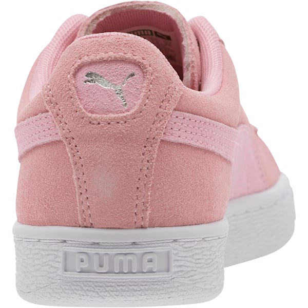 Suede Galaxy Women’s Sneakers, Pale Pink-Puma Silver, extralarge