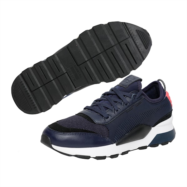 RS-0 Core Unisex Sneakers, Peacoat-Puma Black