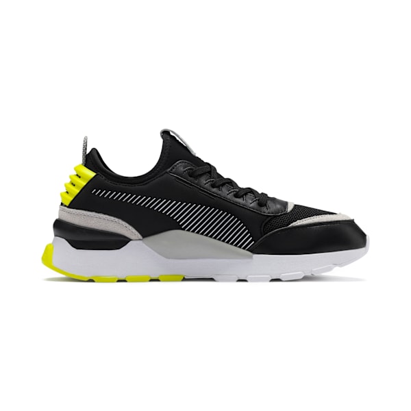 RS-0 Core Sneakers, Puma Black-Gray Violet-Yellow Alert, extralarge-IND