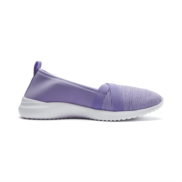 Adelina Women’s Ballet Shoes, Sweet Lavender-Puma Team Gold, extralarge