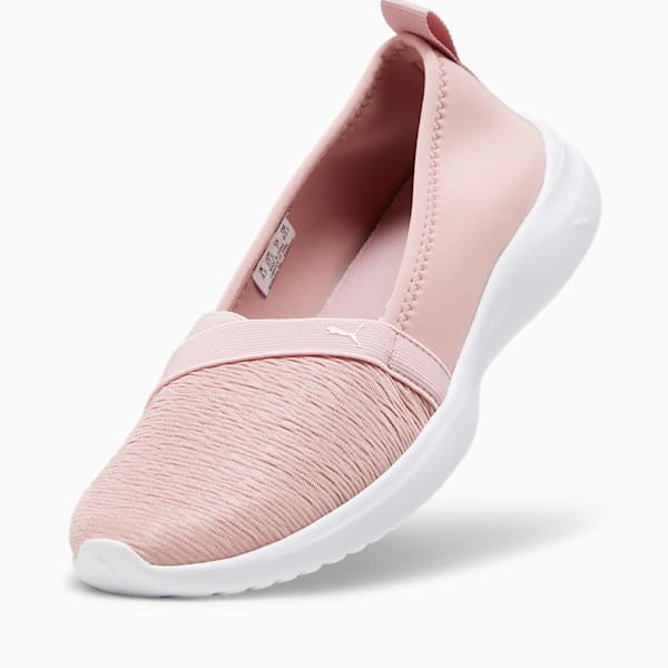 Adelina Women’s Ballet Shoes, Future Pink-Frosted Ivory-PUMA White, extralarge