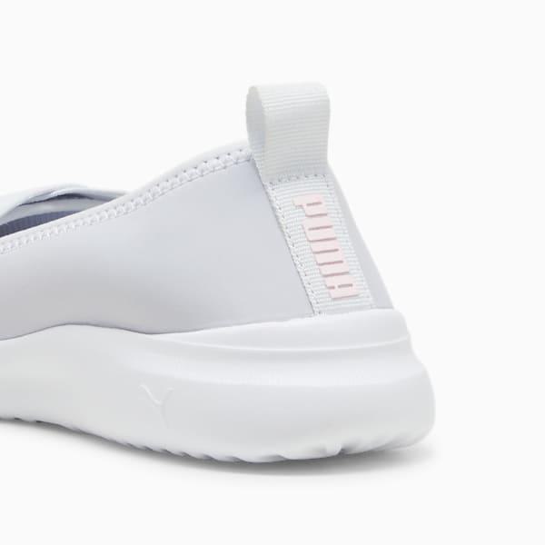 Zapatos slip on para mujer Adelina, Silver Mist-Whisp Of Pink-PUMA White, extralarge