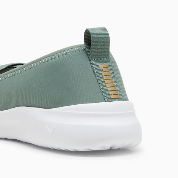 Adelina, Eucalyptus-PUMA Gold-PUMA White, extralarge