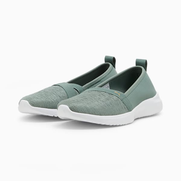 Adelina, Eucalyptus-PUMA Gold-PUMA White, extralarge