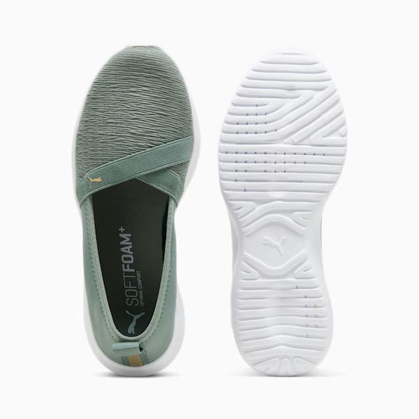 Adelina, Eucalyptus-PUMA Gold-PUMA White, extralarge