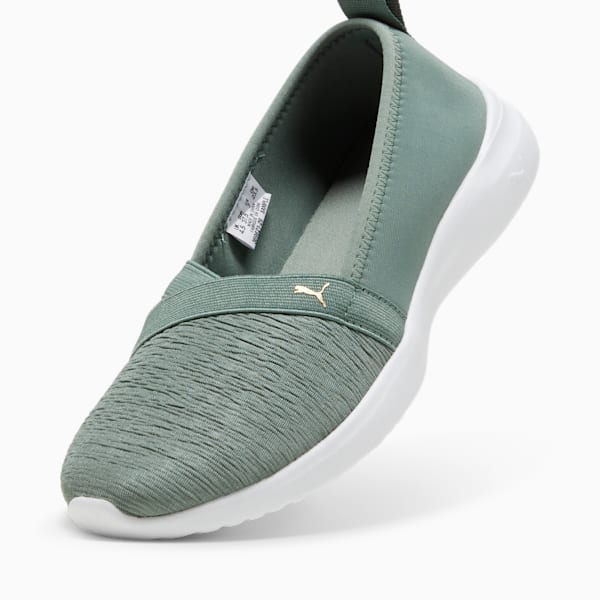 Adelina, Eucalyptus-PUMA Gold-PUMA White, extralarge