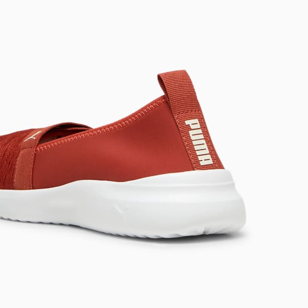 Ballerines Adelina Femme, Mars Red-Alpine Snow-PUMA White, extralarge