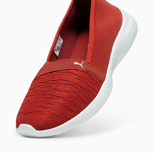 Ballerines Adelina Femme, Mars Red-Alpine Snow-PUMA White, extralarge