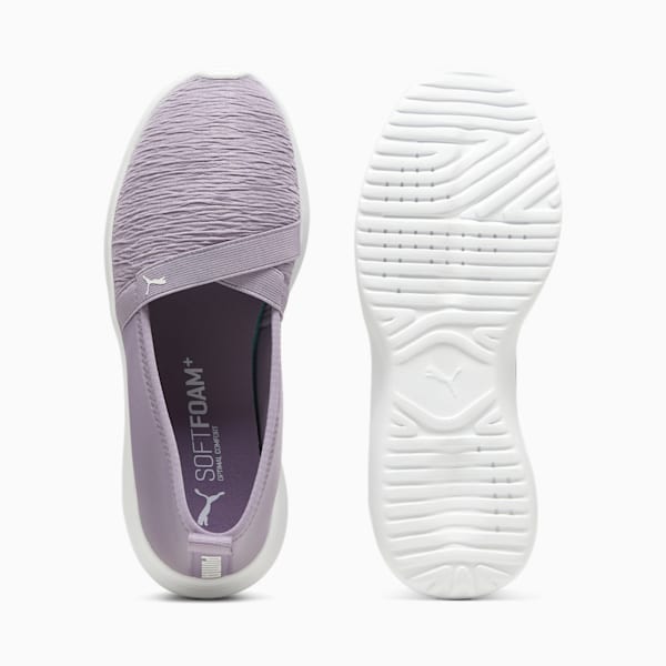 Zapatos slip on para mujer Adelina, Pale Plum-Feather Gray-PUMA White, extralarge