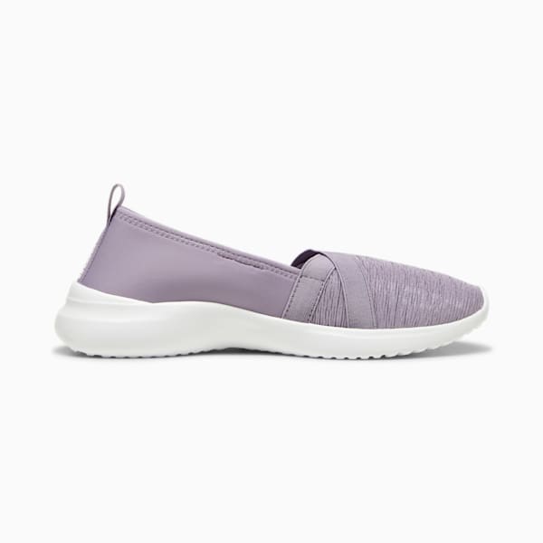 Zapatos slip on para mujer Adelina, Pale Plum-Feather Gray-PUMA White, extralarge