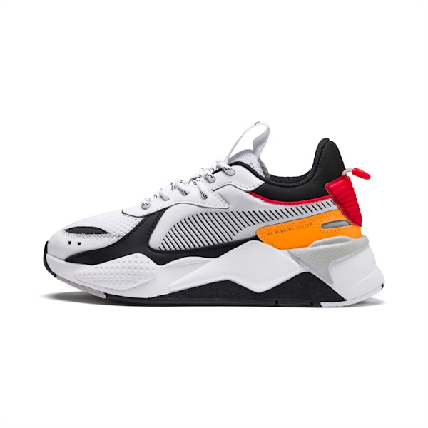 RS-X Tracks Sneakers JR, Puma White-Puma Black, extralarge