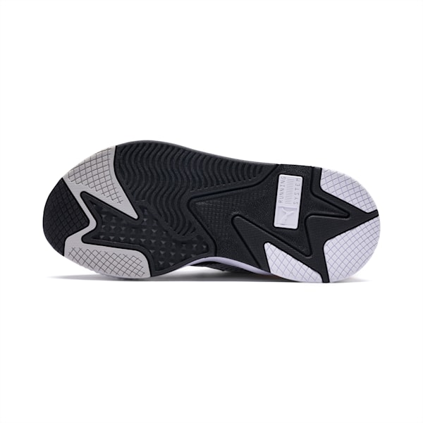 RS-X Tracks Sneakers JR, Puma White-Puma Black, extralarge