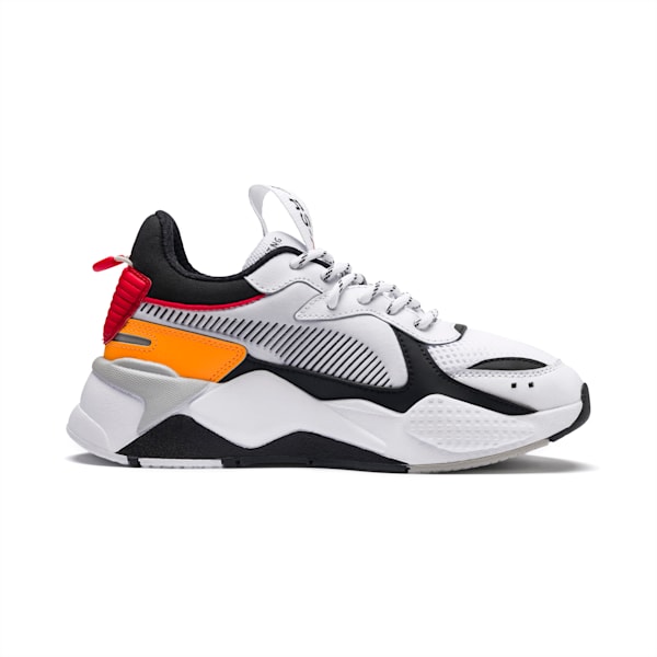 RS-X Tracks Sneakers JR, Puma White-Puma Black, extralarge