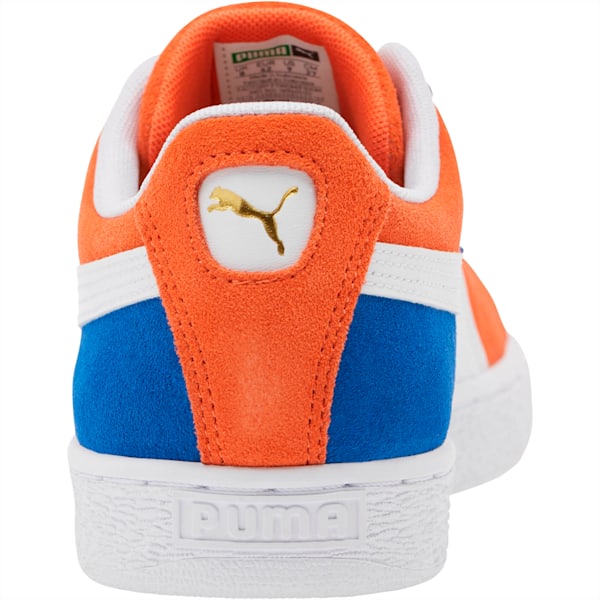 Suede Classic Kokono Sneakers, Nasturtium-Puma White-Surf The Web, extralarge
