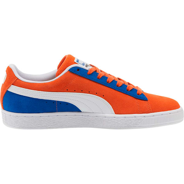 Suede Classic Kokono Sneakers, Nasturtium-Puma White-Surf The Web, extralarge