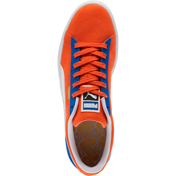 Suede Classic Kokono Sneakers, Nasturtium-Puma White-Surf The Web, extralarge