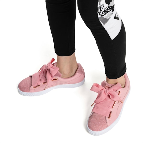 Basket Heart Woven Rose Sneakers | PUMA