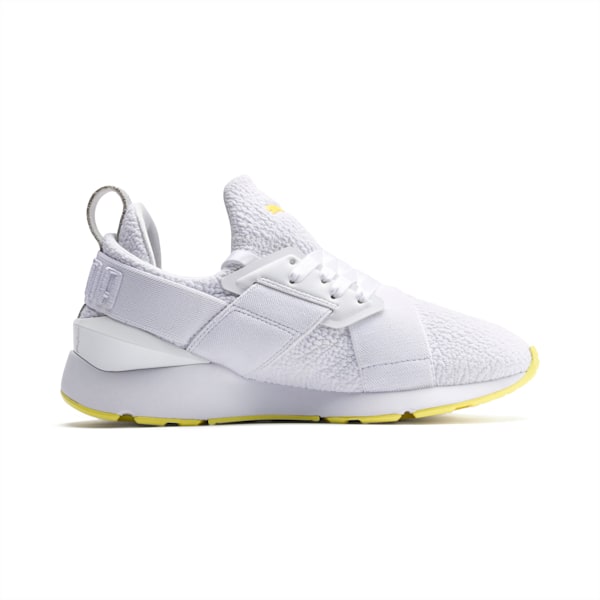 Muse Trailblazer Women’s Sneakers, Puma White-Blazing Yellow, extralarge