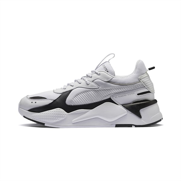 RS-X Core Men's Sneakers, Puma White-Puma Black, extralarge