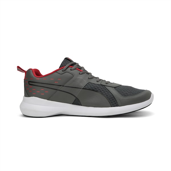 Pacer X Graphicster Shoes, Dark Shadow-High Risk Red, extralarge-IND