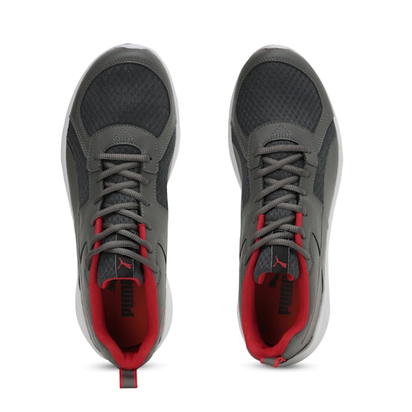 Pacer X Graphicster Shoes, Dark Shadow-High Risk Red, extralarge-IND