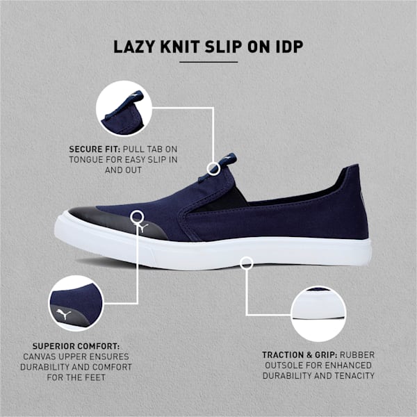 Lazy Knit Slip-On Unisex Sneakers | PUMA