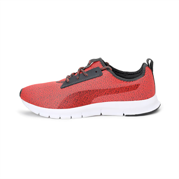 Flexracer HM NU DP SoftFoam Women’s Running Shoe, Dark Shadow-Hot Coral