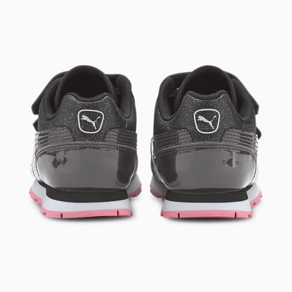 Vista Glitz Little Kids' Shoes, Puma Black-Black-Pale Pink, extralarge