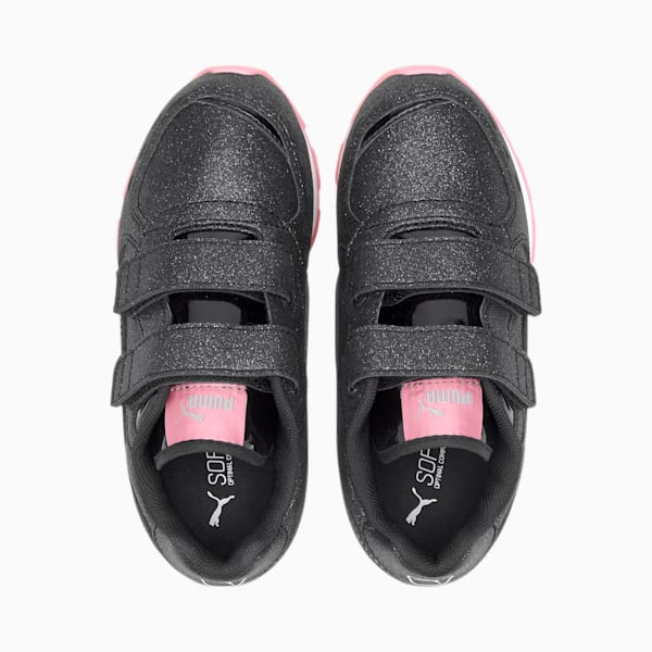 Vista Glitz Little Kids' Shoes, Puma Black-Black-Pale Pink