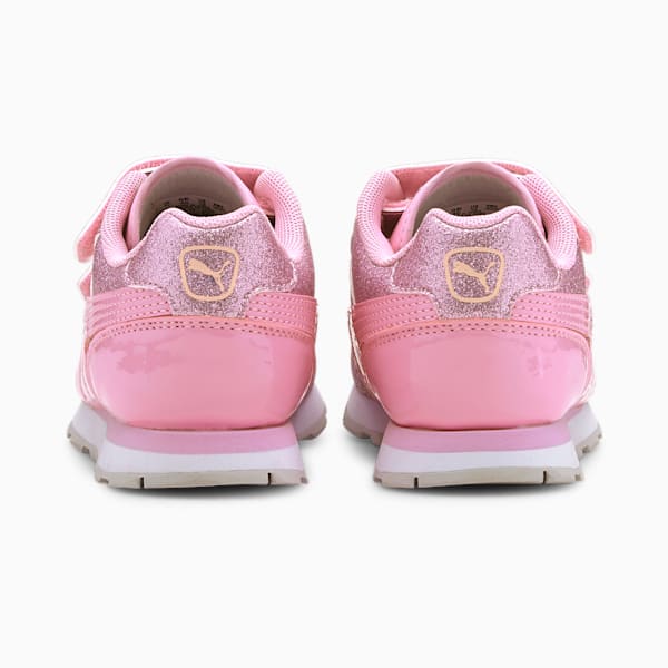 Vista Glitz Little Kids' Shoes, Pale Pink-Pale Pink-Peachskin-Puma Silver, extralarge