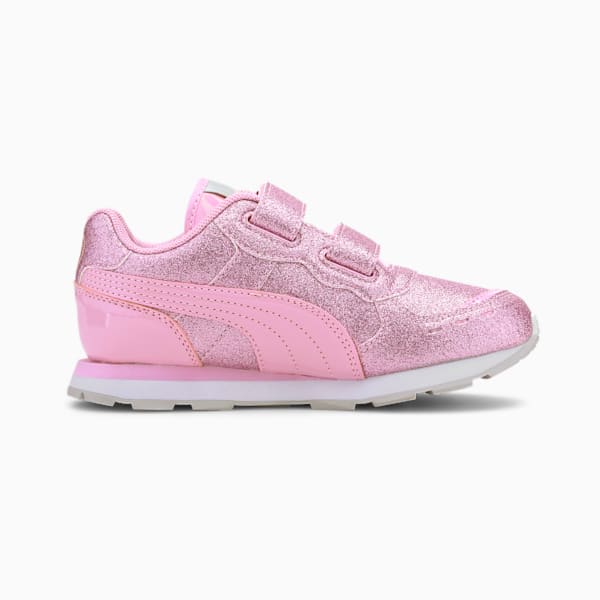 Vista Glitz Little Kids' Shoes, Pale Pink-Pale Pink-Peachskin-Puma Silver, extralarge