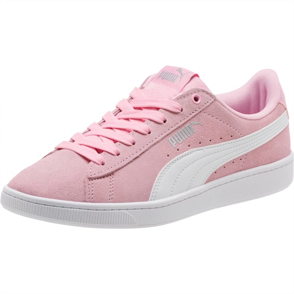 PUMA Vikky v2 Women's Sneakers, Pale Pink-Puma White-Puma Silver, extralarge