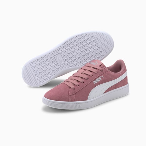 PUMA Vikky v2 SoftFoam+ Women's Sneakers, Foxglove-Puma White-Puma Silver, extralarge-IND