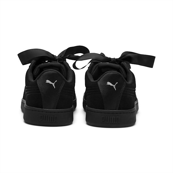 Vikky v2 Ribbon Women's Shoes, Puma Black-Puma Black-Silver, extralarge