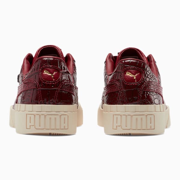 Cali Croc Women's Sneakers, Pomegranate-Pomegranate, extralarge