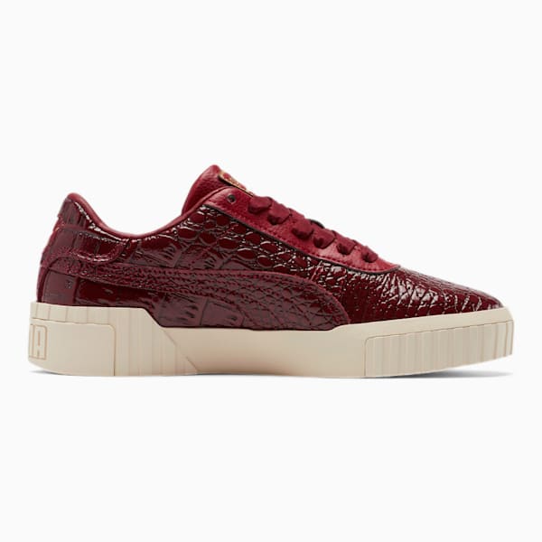 Cali Croc Women's Sneakers, Pomegranate-Pomegranate, extralarge
