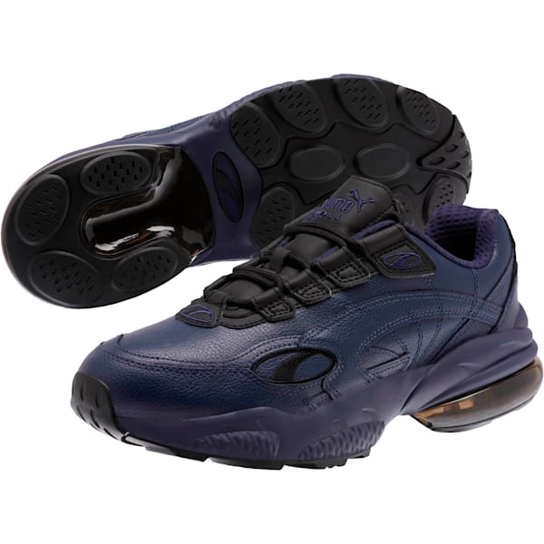 Puma cell venom black blue top