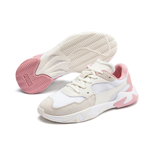 Storm Origin Sneakers, Pastel Parchment-Puma White, extralarge