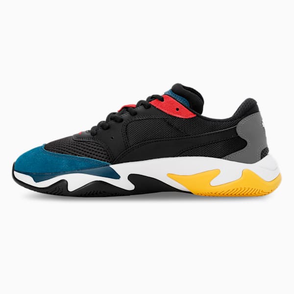 Storm Origin Men's Sneakers, Puma Black-Gibraltar Sea-CASTLEROCK, extralarge-IND