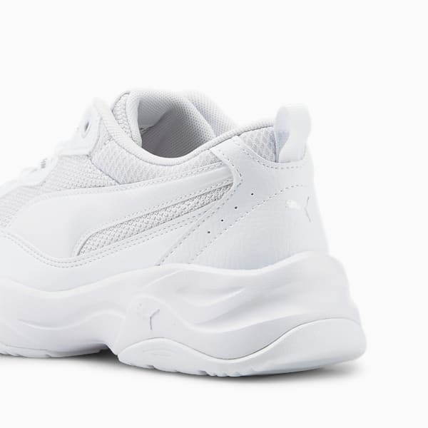 Cilia Women's Trainers, Puma White-Gray Violet-Puma Silver