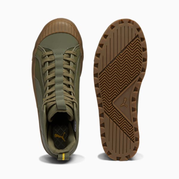Capri Para Sneakers, Dark Green Moss-Sulphur, extralarge
