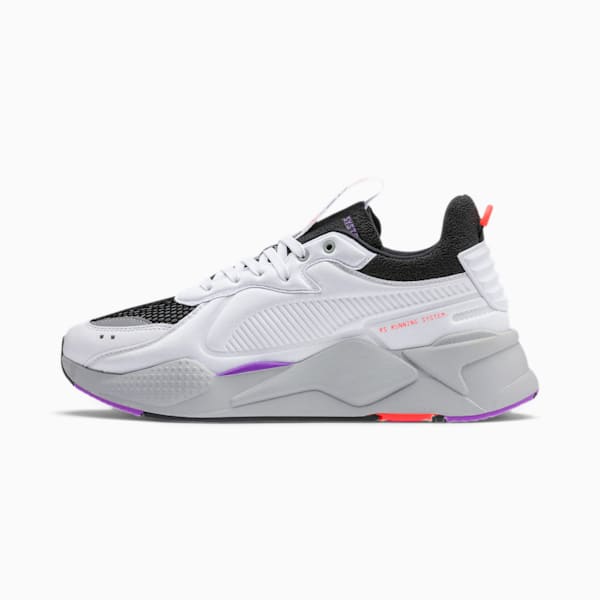 RS-X Softcase Trainers, Puma White-Puma Black, extralarge