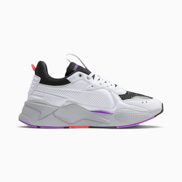 RS-X Softcase Trainers, Puma White-Puma Black, extralarge