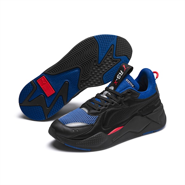 RS-X Softcase Men's Sneakers, Puma Black-Galaxy Blue, extralarge
