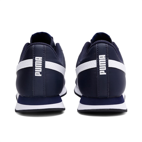 Turin II Youth Shoes, Peacoat-Puma White, extralarge-IND