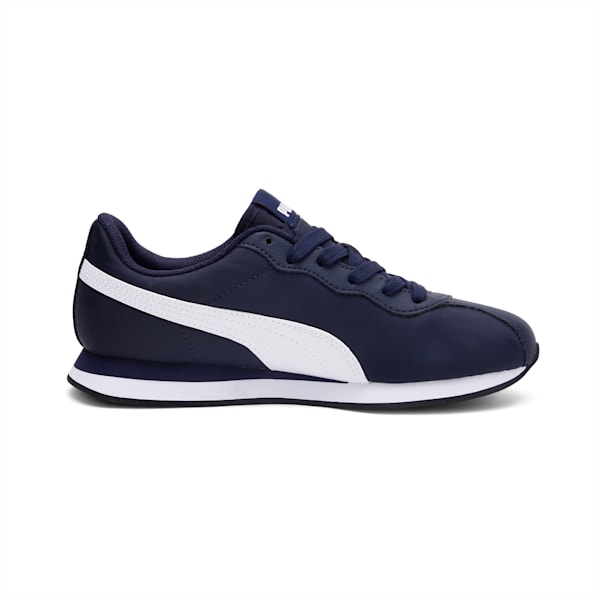 Turin II Youth Shoes, Peacoat-Puma White, extralarge-IND