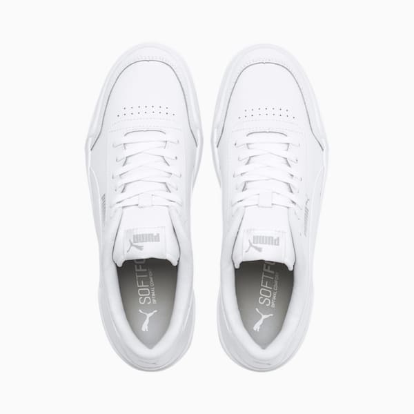 Caracal Unisex Sneakers, Puma White-Puma Silver, extralarge-AUS